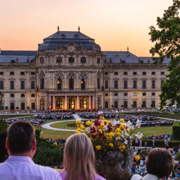 Mozartfest Würzburg: Nachtmusik im Hofgarten